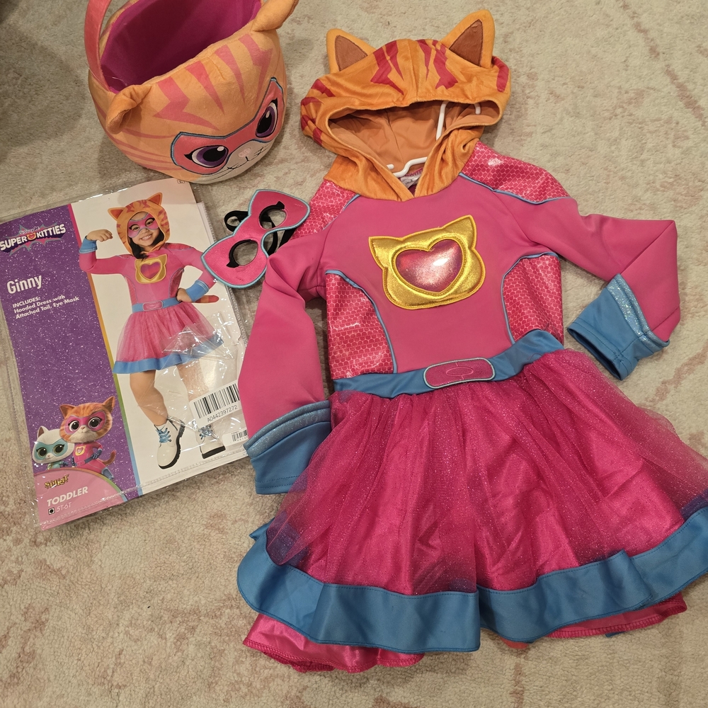 Disney Superhero Costume for Kids - Pink and Blue